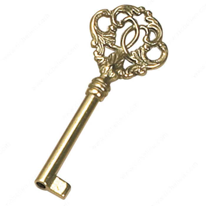 Richelieu Hardware 3372442130 Key in Brass