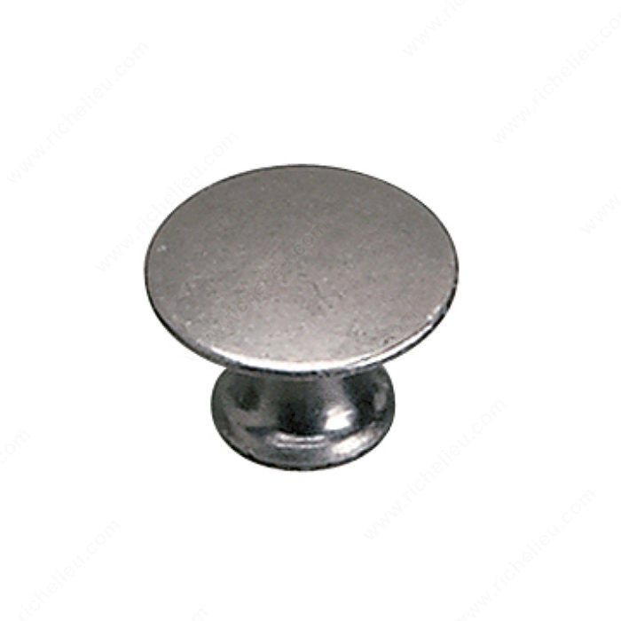 Richelieu Hardware 2445920904 Povera Collection Solid Brass Knob - 2445 in Faux Iron