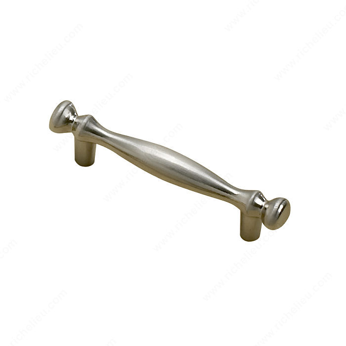 Richelieu Hardware BP31173195 Traditional Metal Handle Pull - 3117 in Brushed Nickel