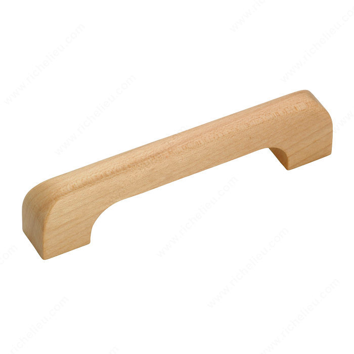 Richelieu Hardware BP05411151 Eclectic Maple Wood Handle Pull - 05411 in Maple, Natural Finish