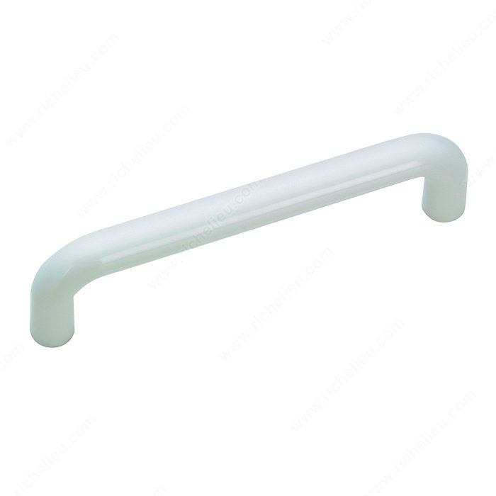 Richelieu Hardware BP313030 Eclectic Plastic Handle Pull - 313 in White