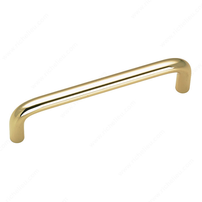 Richelieu 33205130 Contemporary Steel Pull - 3320 - Brass