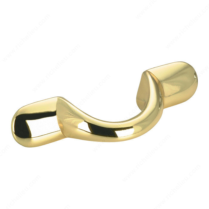 Richelieu Hardware BP4241130 Contemporary Metal Handle Pull - 424 in Brass