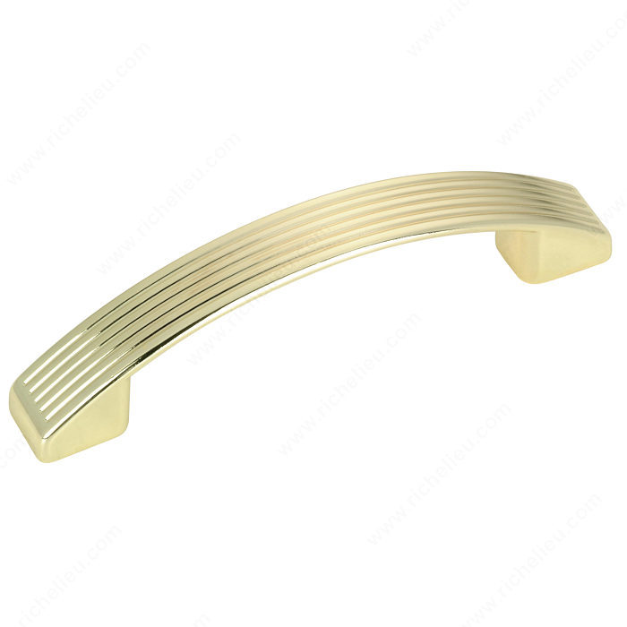 Richelieu Hardware BP62196130 Contemporary Metal Handle Pull - 621 in Brass