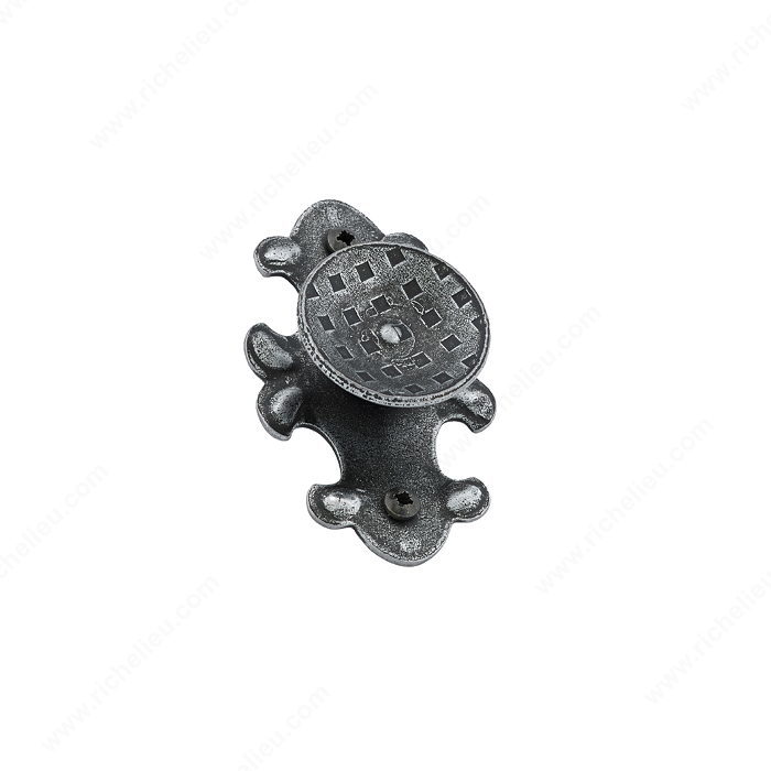 Richelieu Hardware BP1218906 Traditional Metal Knob - 1218 in Anthracite