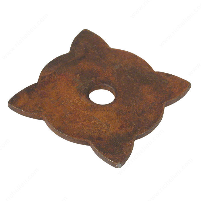 Richelieu 213630800 Traditional Forged Iron Rosette for Knob - 213