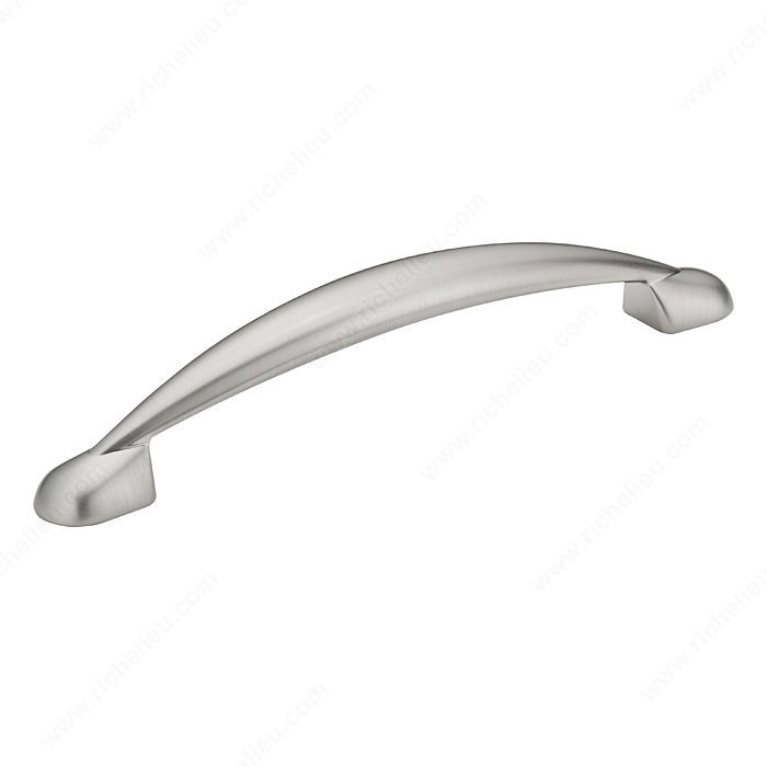 Richelieu Hardware BP608160195 Contemporary Metal Handle Pull - 6081 in Brushed Nickel