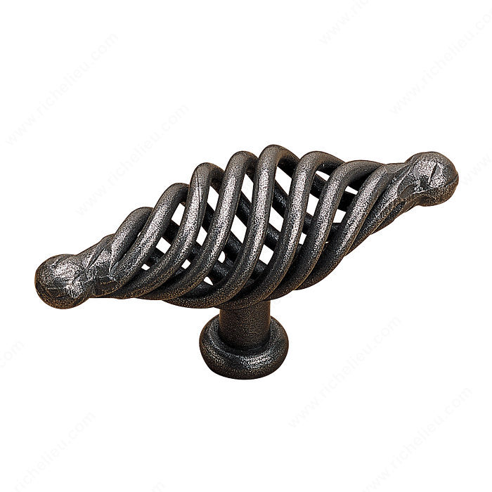 Richelieu Hardware 130930908 Traditional Forged Iron Knob - 1309 in Natural Iron