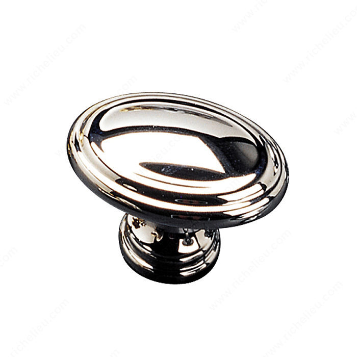 Richelieu 16330140 Contemporary Brass Knob - 1633