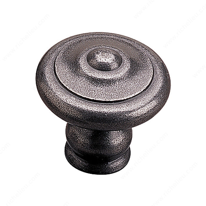 Richelieu Hardware 260730908 Traditional Forged Iron Knob - 260 in Natural Iron