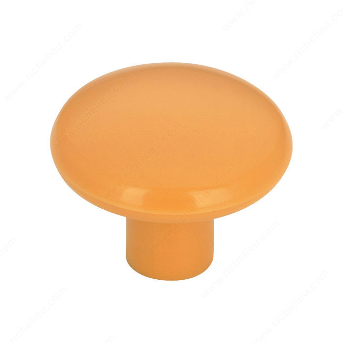 Richelieu Hardware BP314088 Eclectic Plastic Knob - 3140 in Mimosa