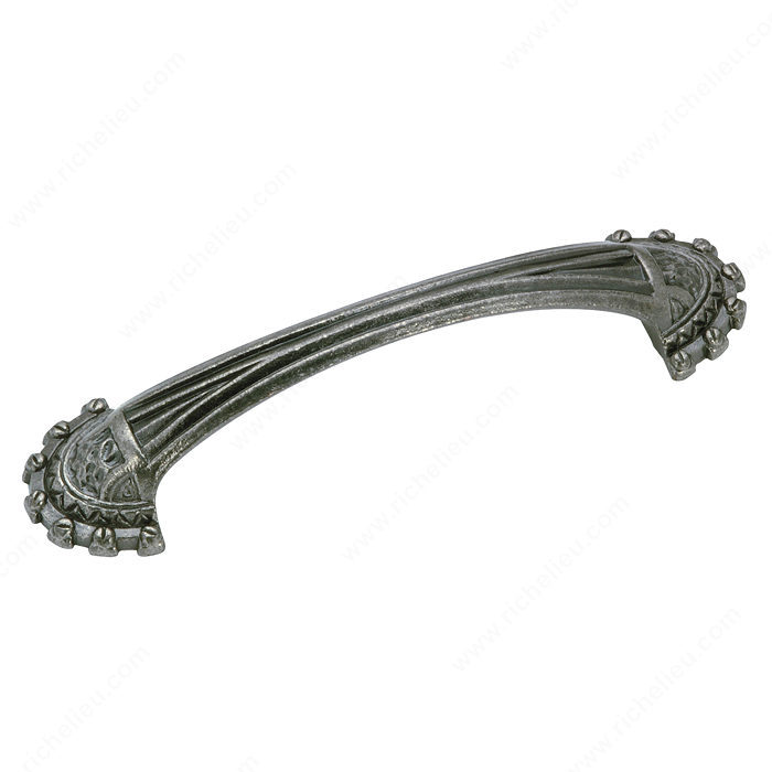 Richelieu Hardware BP26951142 Classic Metal Handle Pull - 2695 in Pewter