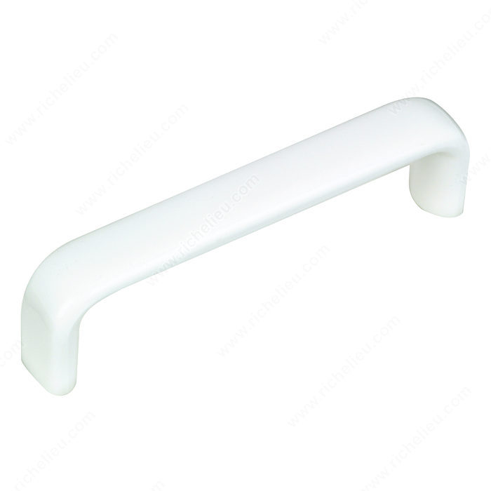 Richelieu Hardware BP611030 Eclectic Plastic Handle Pull - 6110 in White