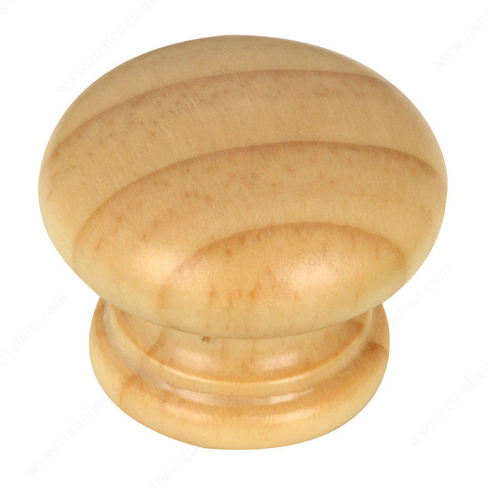 Richelieu Hardware BP7038851 Eclectic Wood Knob - 703 in Finished Pine
