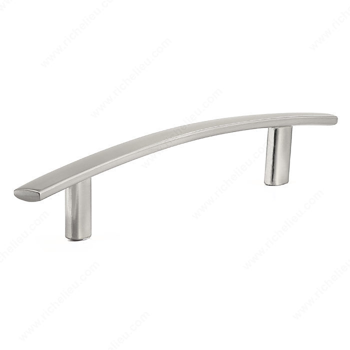 Richelieu Hardware BP6501195 Contemporary Metal Handle Pull - 6501 in Brushed Nickel