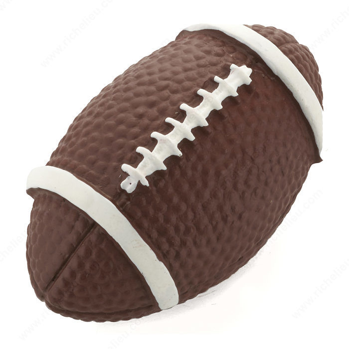 Richelieu Hardware BP934800 Eclectic Polyester Football Knob in Pattern