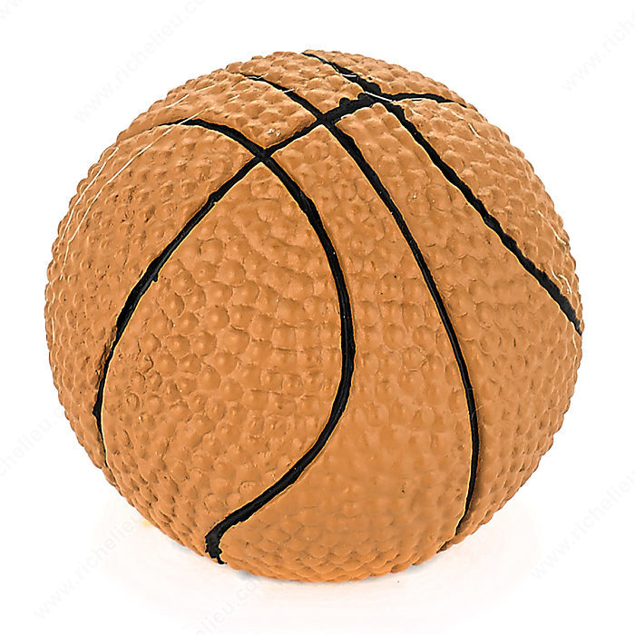 Richelieu Hardware BP935000 Eclectic Polyester Basketball Knob in Pattern