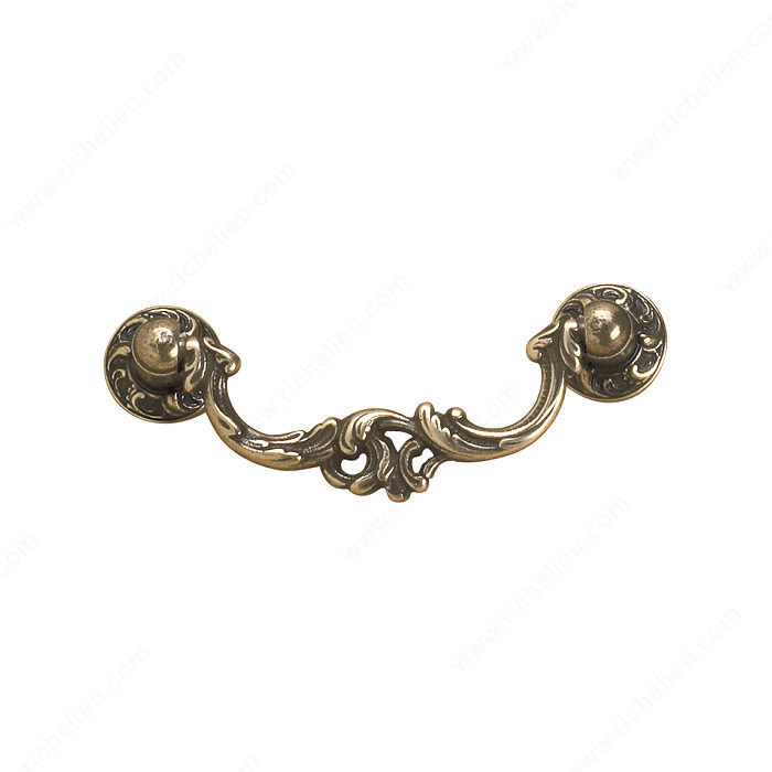 Richelieu 300473BB Traditional Solid Brass Pull - 3004