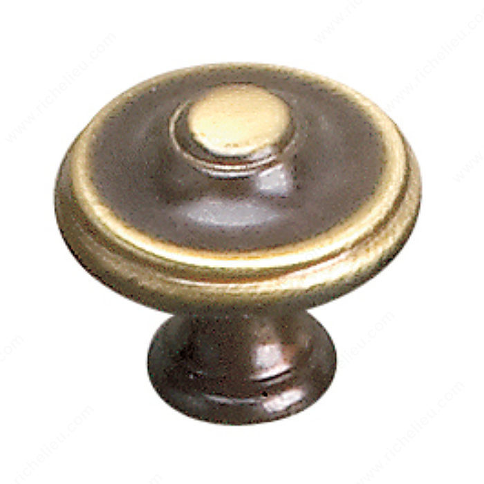Richelieu Hardware 2440830164 Knob in Satin Bronze