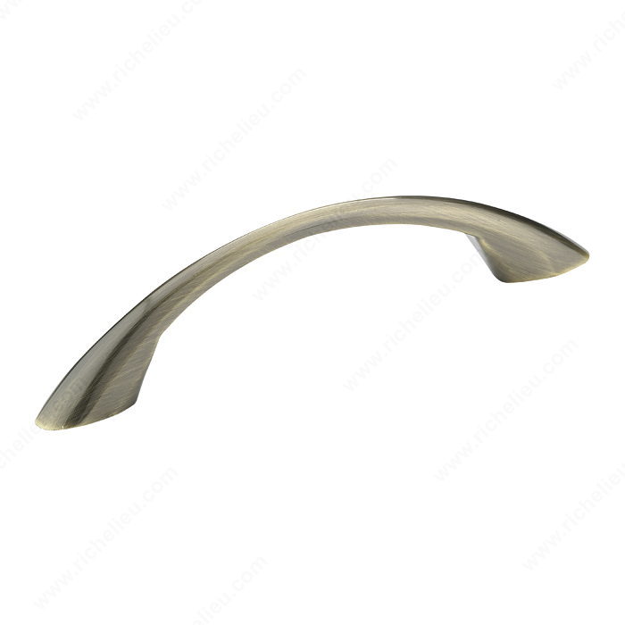 Richelieu Hardware BP65017AE Contemporary Metal Handle Pull - 6501 in Antique English