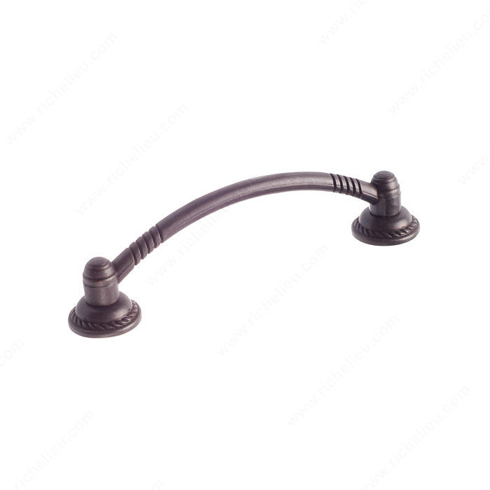 Richelieu Hardware BP236796906 Classic Metal Handle Pull - 2367 in Anthracite