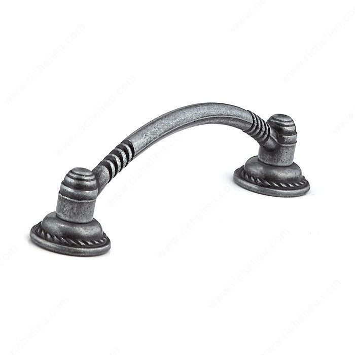 Richelieu Hardware BP236796907 Classic Metal Handle Pull - 2367 in Wrought Iron