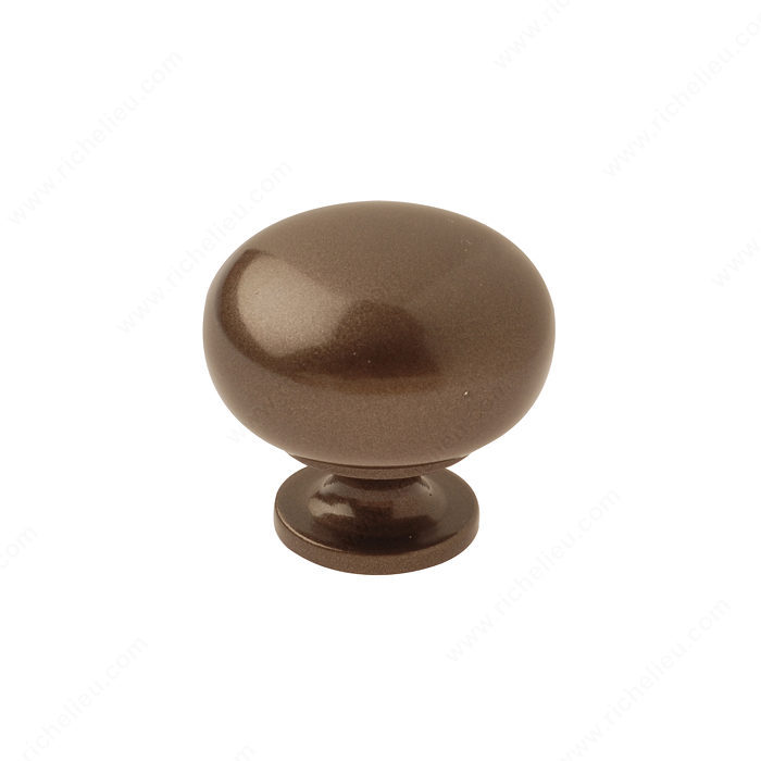 Richelieu Hardware BP5923ORB Contemporary Metal Knob - 5923 in Oil-Rubbed Bronze
