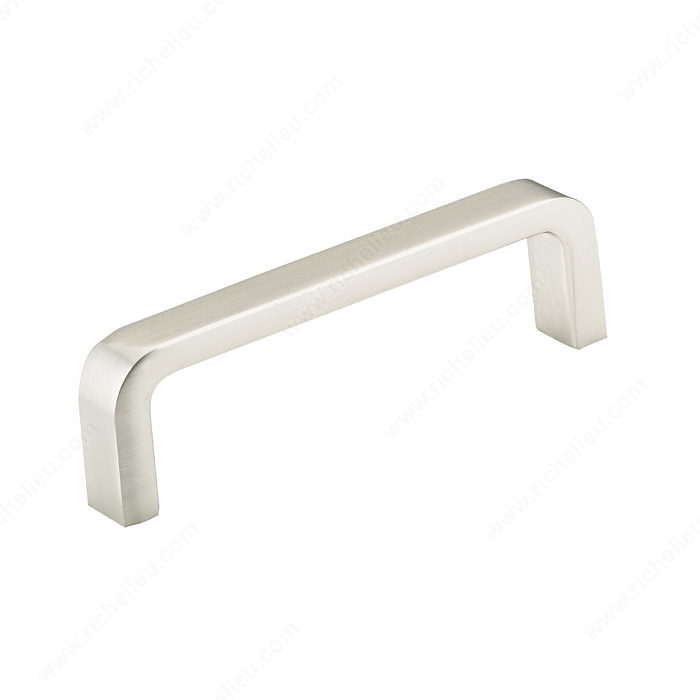 Richelieu Hardware BP255175 Contemporary Metal Handle Pull in Brushed Chrome