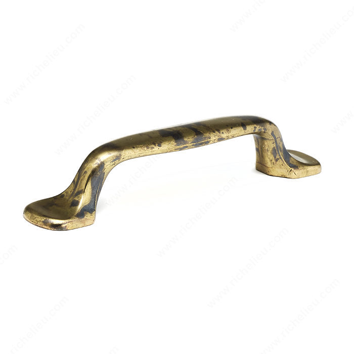 Richelieu Hardware BP2377596163 Classic Metal Handle Pull - 2377 in Oxidized Brass