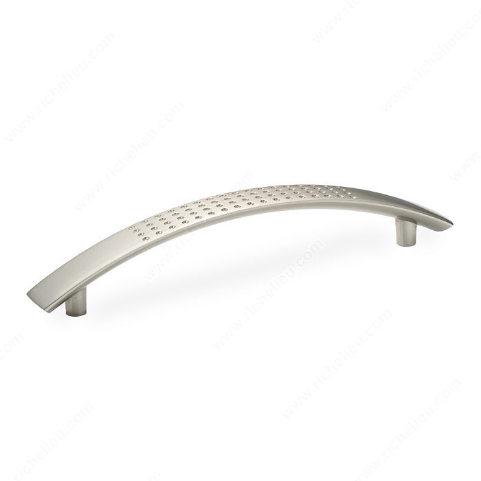 Richelieu Hardware BP2602128195 Contemporary Metal Handle Pull - 260 in Brushed Nickel