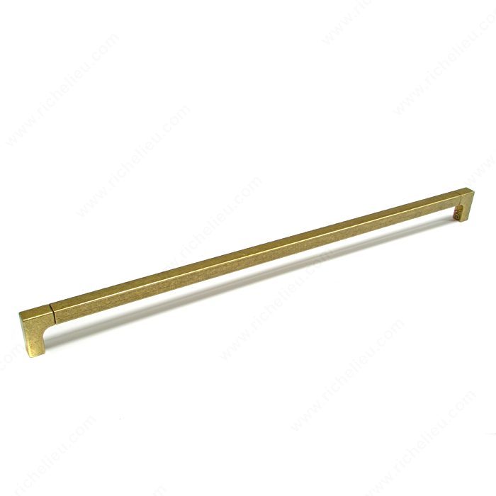 Richelieu Hardware 1414512BB Contemporary Metal Handle Pull - 141 in Burnished Brass