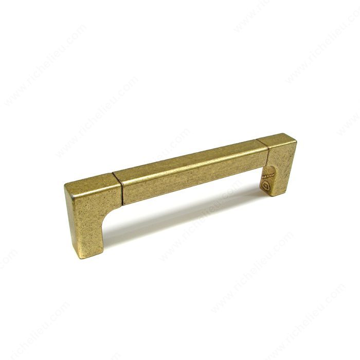 Richelieu Hardware 1414128BB Contemporary Metal Handle Pull - 141 in Burnished Brass