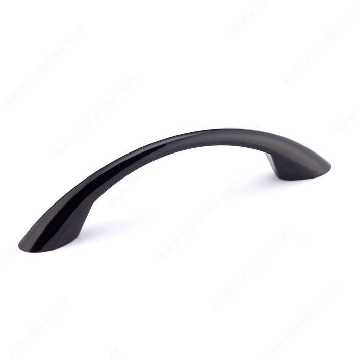 Richelieu Hardware BP6501790 Contemporary Metal Handle Pull - 6501 in Black