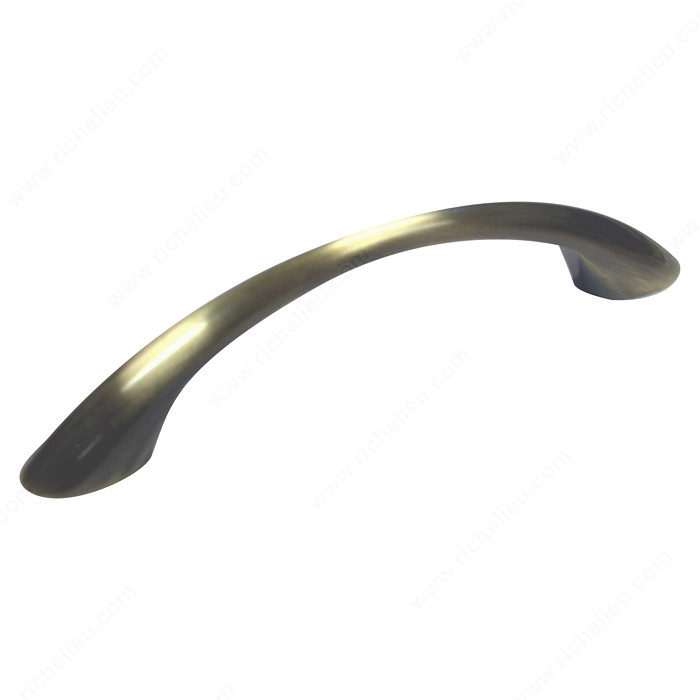Richelieu Hardware BP65017BB Contemporary Metal Handle Pull - 6501 in Burnished Brass