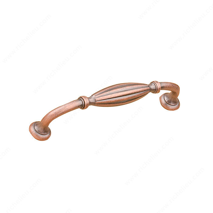 Richelieu Hardware BP80718128193 Traditional Metal Handle Pull - 5111 in Antique Copper