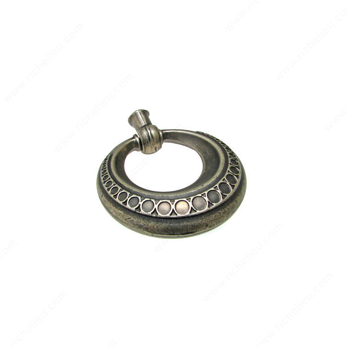 Richelieu Hardware BP80976142 Classic Metal Ring Pull - 8097 in Pewter