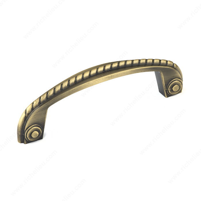 Richelieu Hardware BP82261AE Classic Metal Handle Pull - 8226 in Antique English