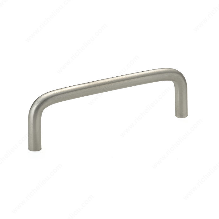 Richelieu 221175 Functional Metal Pull - 5 - Brushed Chrome