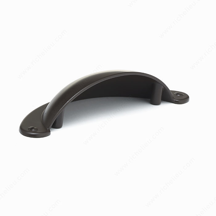 Richelieu Hardware BP82333ORB Classic Metal Cup Pull in Oil-Rubbed Bronze