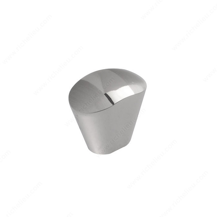 Richelieu Hardware BP2511725140195 Contemporary Metal Knob - 251 in Chrome , Brushed Nickel
