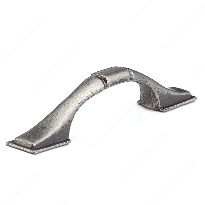 Richelieu Hardware BP30737142 Classic Metal Handle Pull - 3073 in Pewter