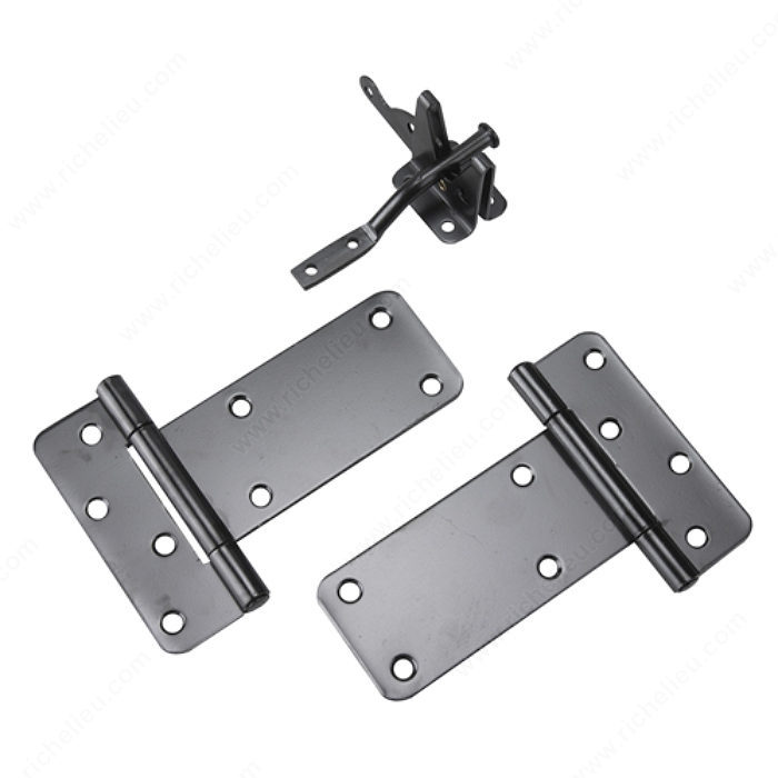Onward by Richelieu 9410FBR Gate Kit with Latch and Rectangular Hinge