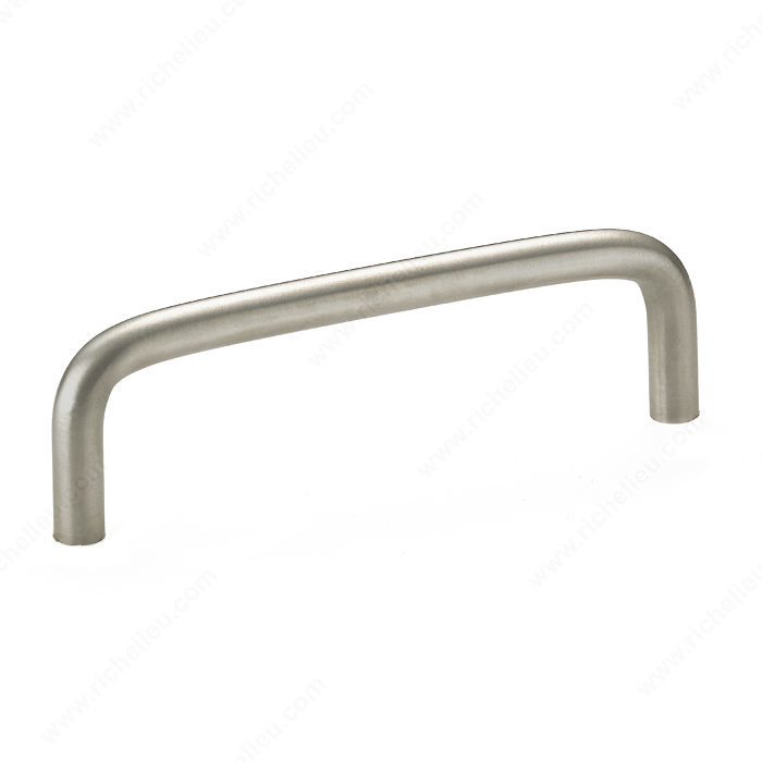 Richelieu Hardware Bp221170 Urban Collection Contemporary Metal Pull 4 Inch Stainless Steel Finish