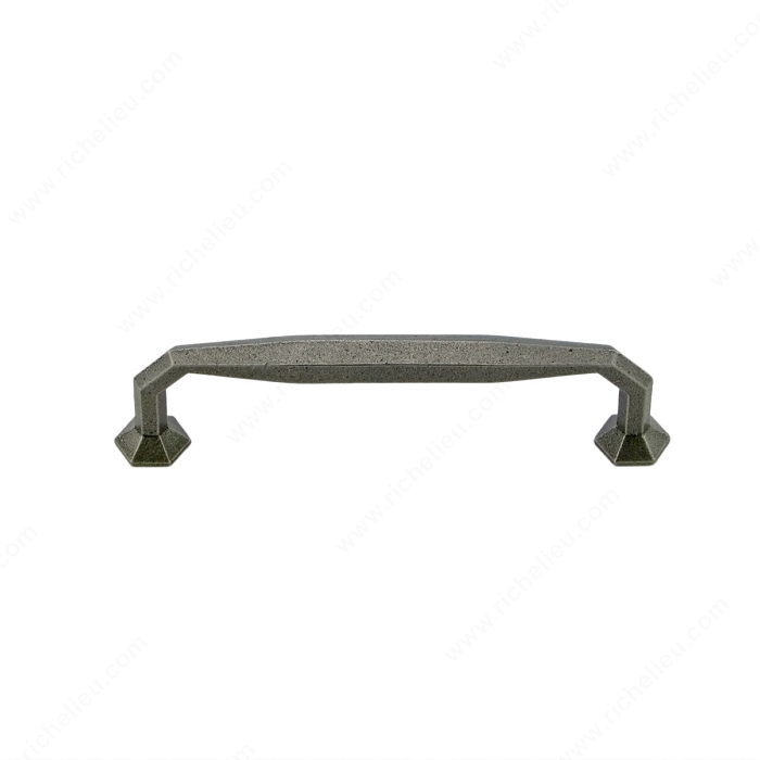 Richelieu Hardware 3887128908 Traditional Cast Iron Handle Pull 128MM Natural Iron Finish