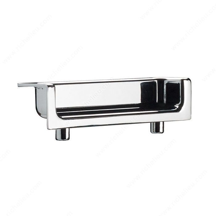 256-2 17/32 in 256064140 64 mm Richelieu Hardware Transitional Metal Pull - Chrome  Finish