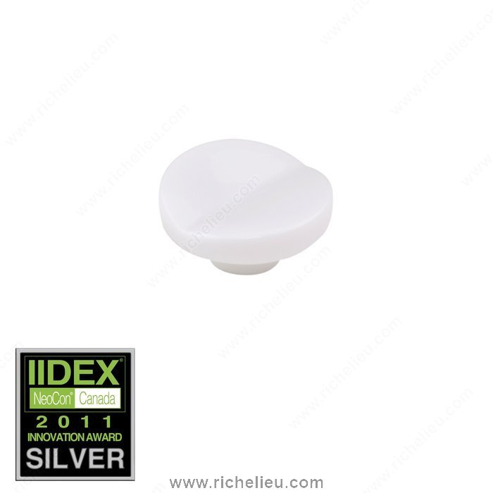 Richelieu Hardware 20433530 Porcelain Knob  -  2043  - White