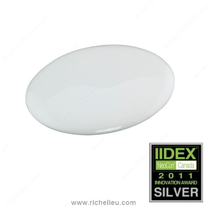 Richelieu Hardware 22087830 Porcelain Knob  -  2208  - White