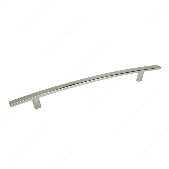 Richelieu BP650192180 Padova Collection 7 9/16-inch (192 mm) Polished Nickel Transitional Rectangular Cabinet Bar Pull