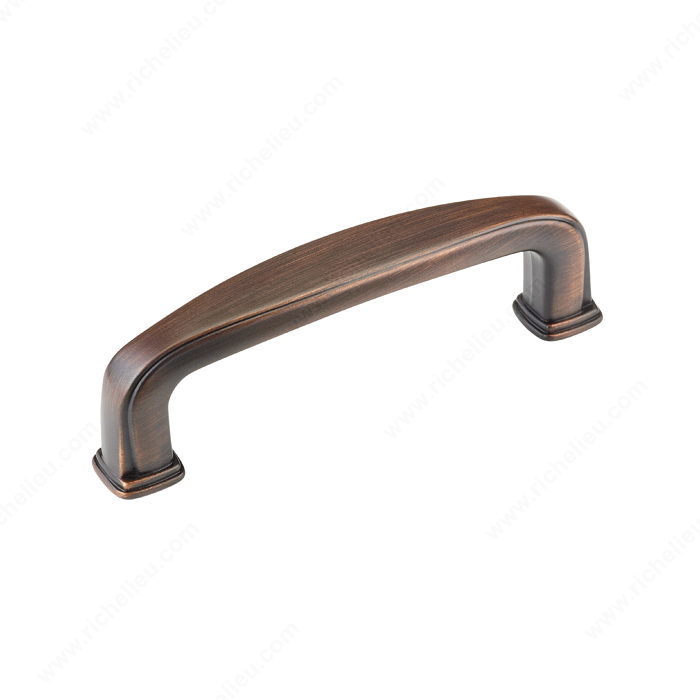 Richelieu Hardware Bp81076Borb Transitional Metal Bar Pull 3 Inch Brushed Oil Rubbed Bronze Finish