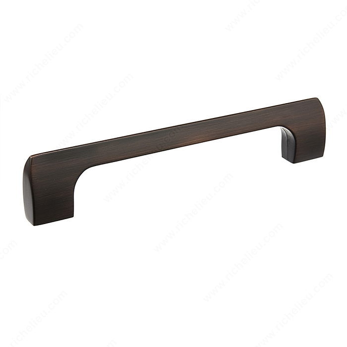 Richelieu Hardware Bp814128Borb Contemporary Metal Bar Pull 128MM Brushed Oil Rubbed Bronze Finish